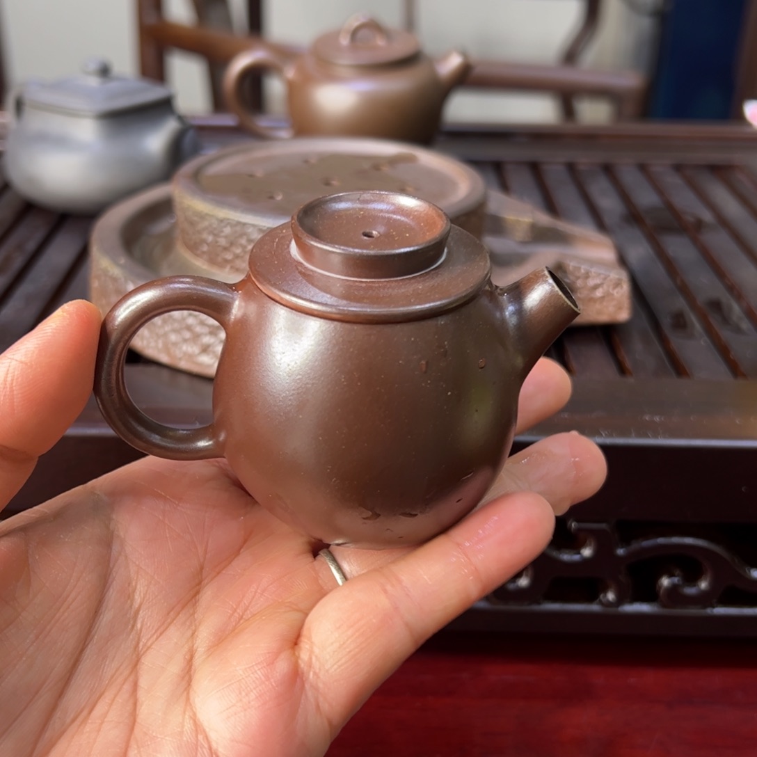 贵台龙窑柴烧茶壶57