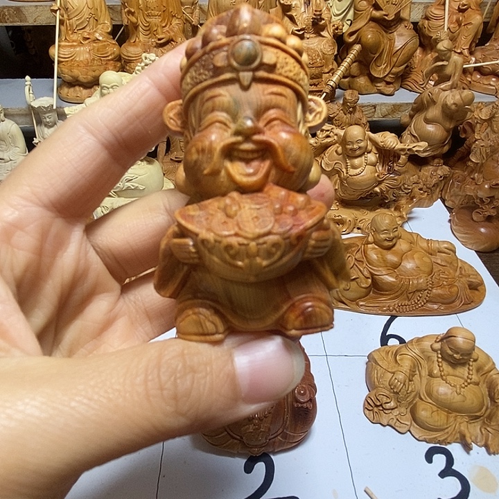 柏木（崖柏）财神爷 高油