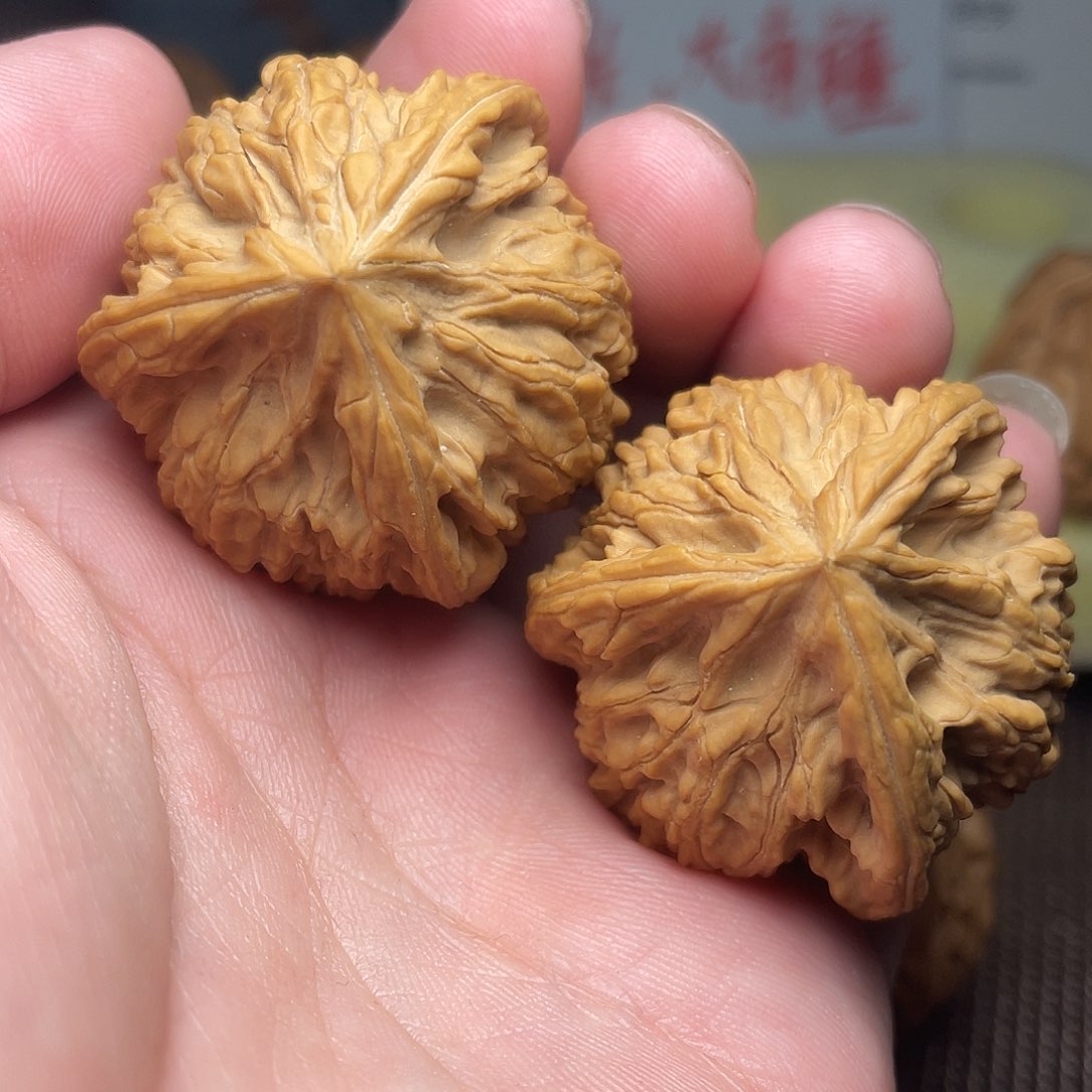 文玩核桃把件大*爸文山