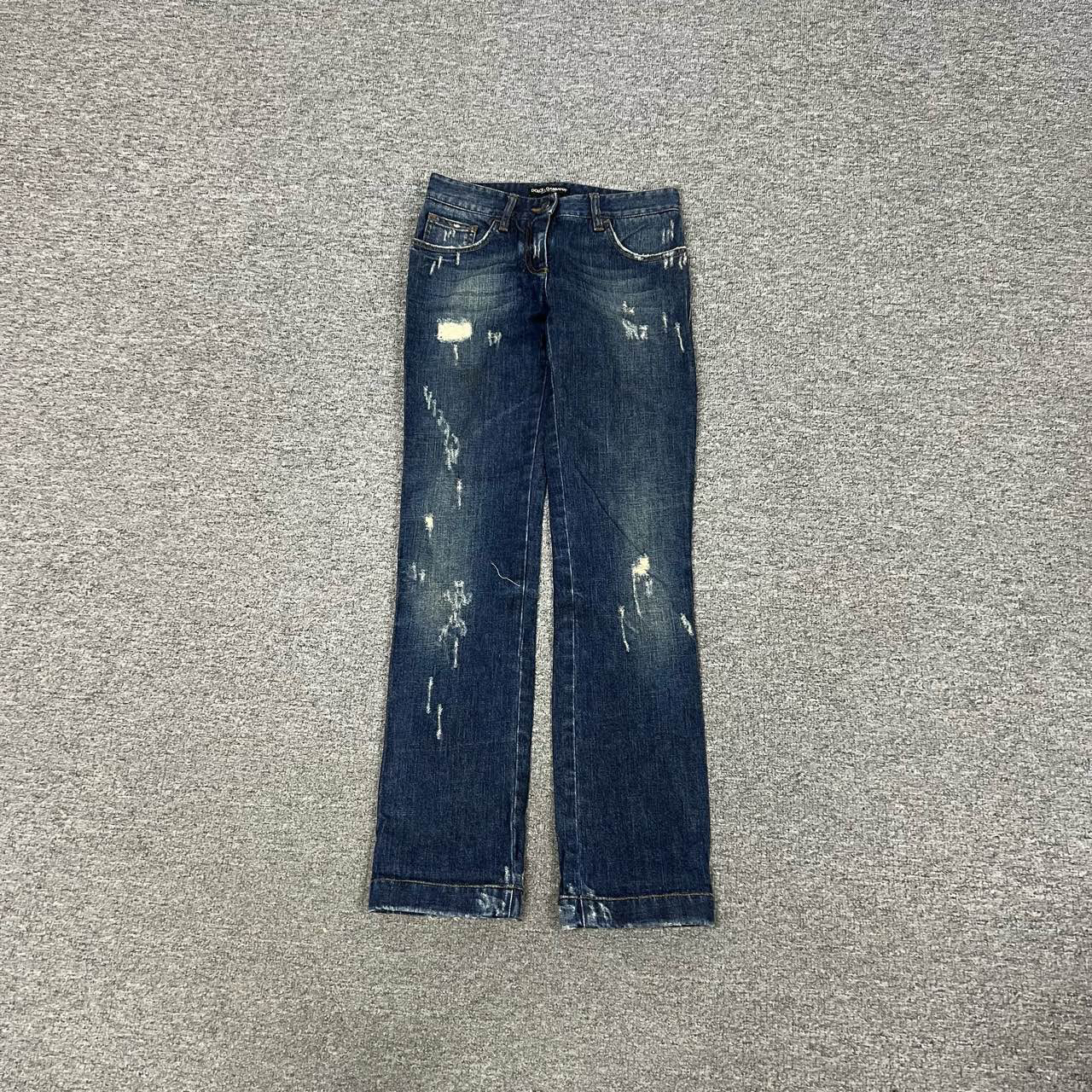 99新 AMIPARIS DG 做旧牛仔裤 36码