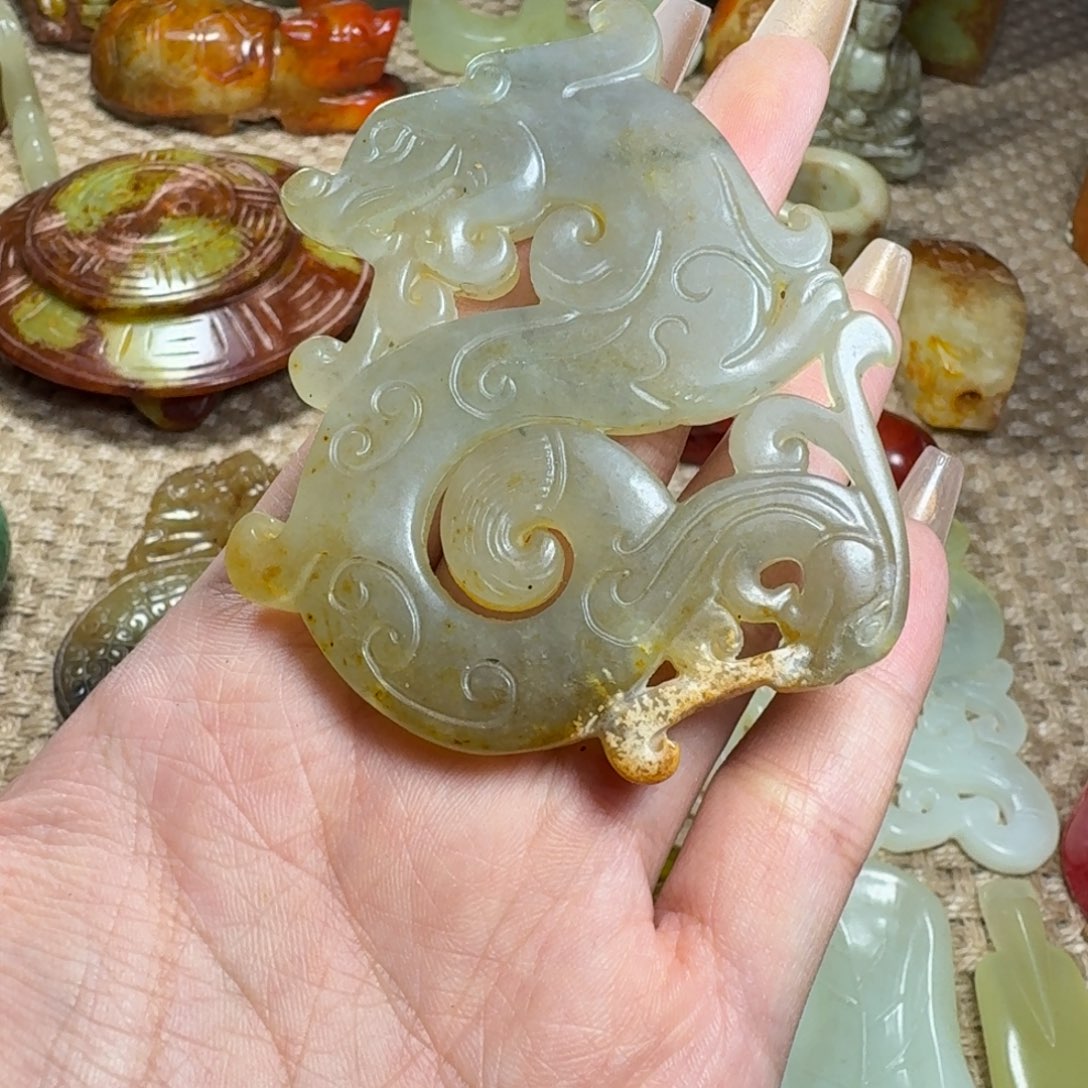 吊坠白玉菩提挂件