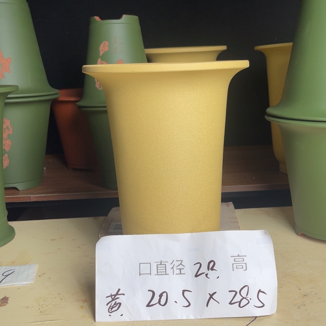 宜兴原矿紫砂花盆
