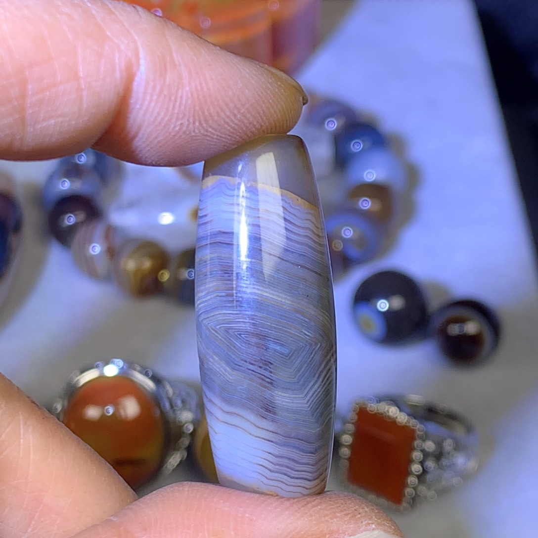 玛瑙/玉髓未镶嵌颈饰