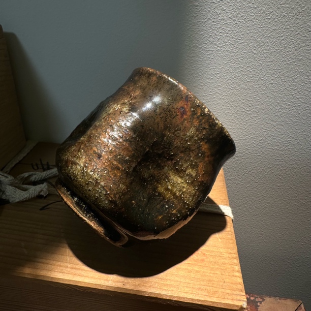 柴烧杯，随型孤品，大号主人杯，手工6*6.5cm，120ml