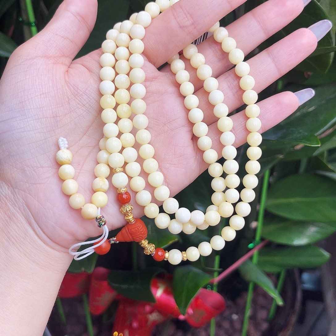 未镶嵌琥珀手链6m108白蜡