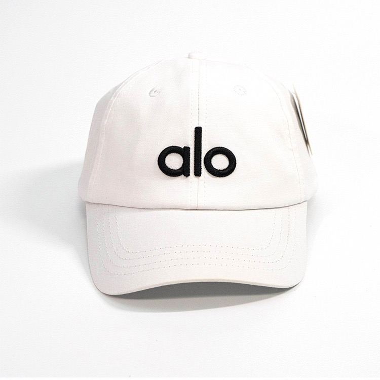 a/o帽子棒球帽鸭舌帽刺绣男女黑白欧美休闲防晒遮阳街头瑜伽运动