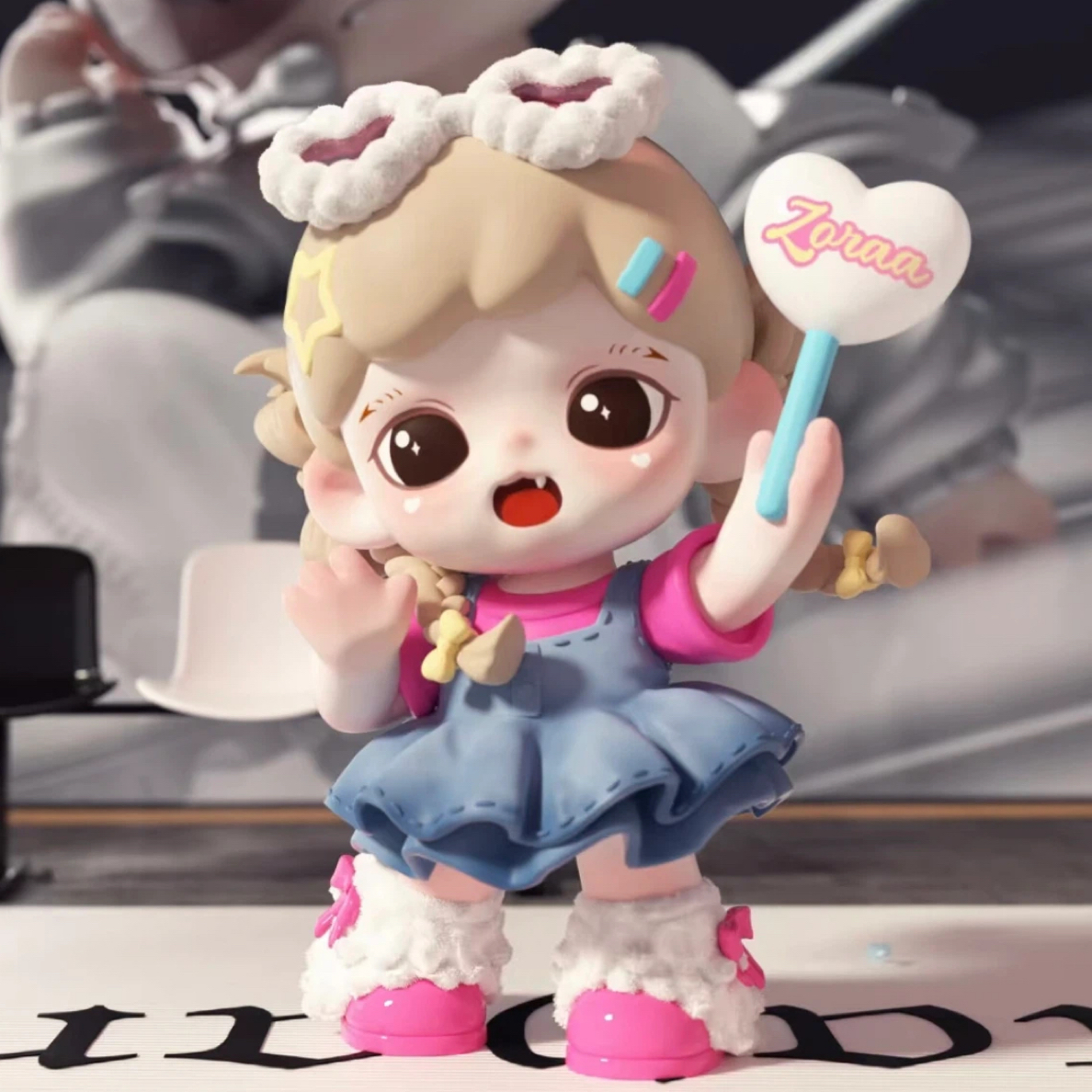 灰仔2号潮玩盲盒笔袋