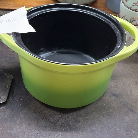 微瑕，明火，口径17高10无盖