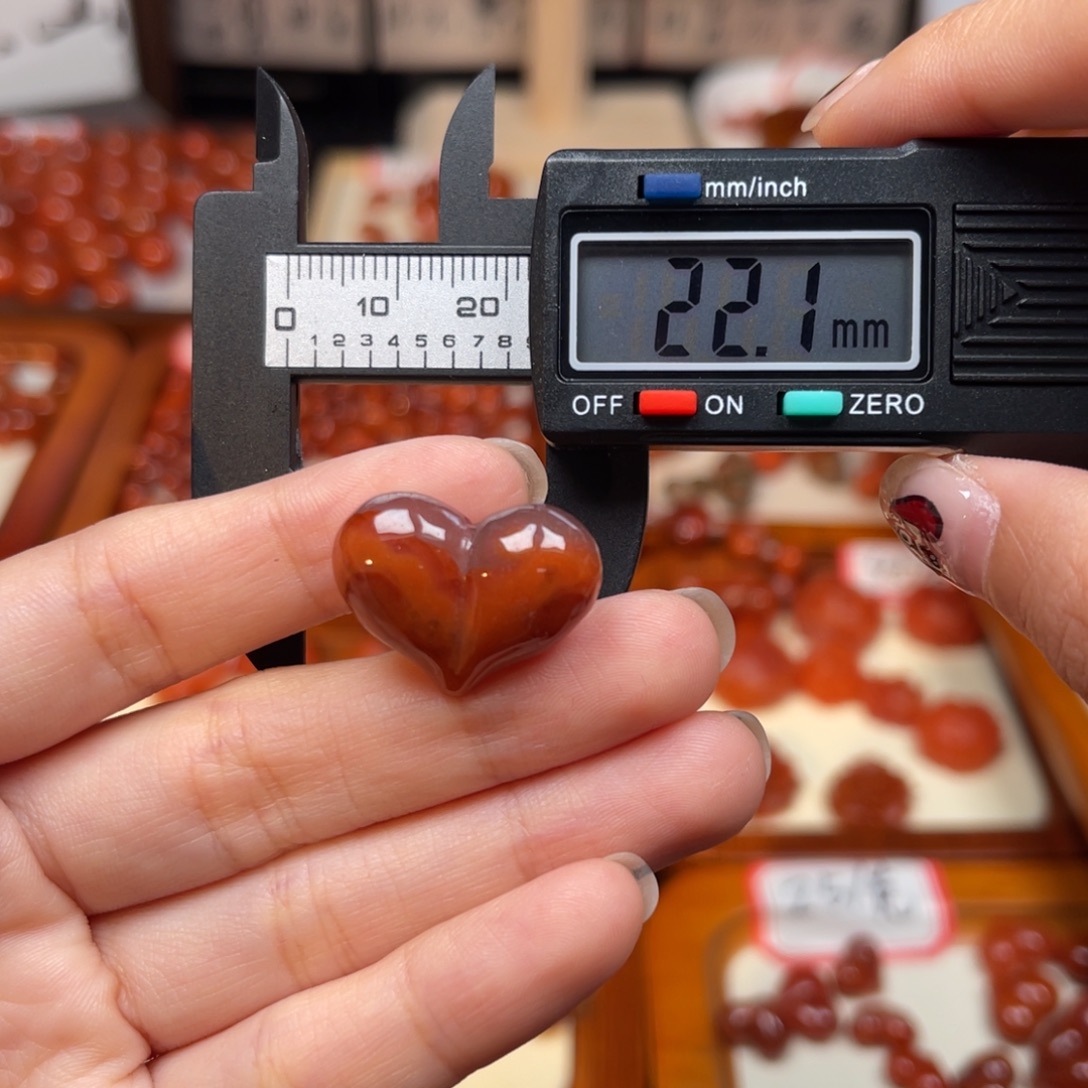 南红玛瑙未镶嵌吊坠(不含链)