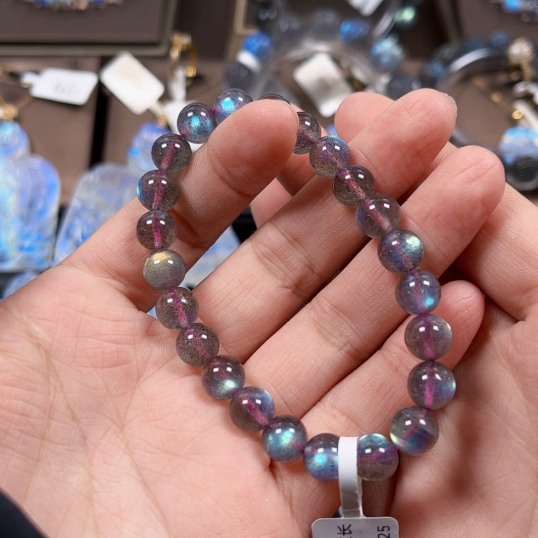 长石手串未镶嵌8左右