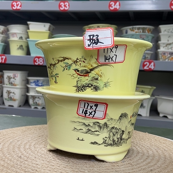 紫砂紫砂花盆6868