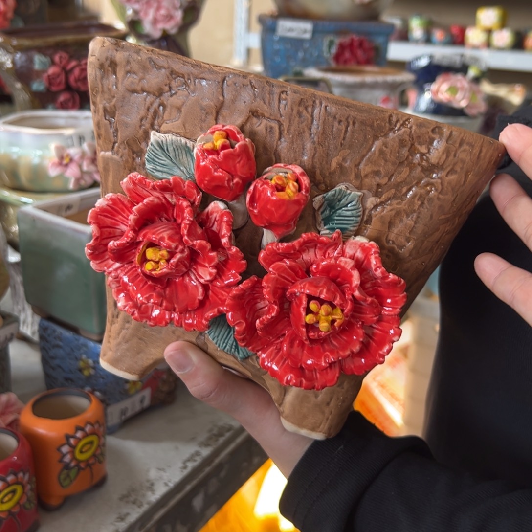 花盆，拍满20发货，退款拉黑