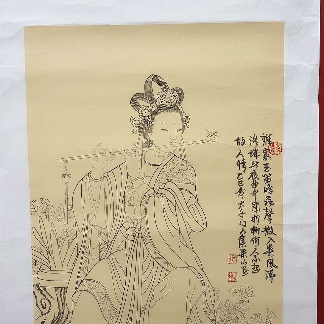 国画侯果山老师国画作品月 