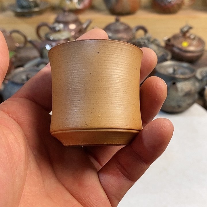 杯柴烧手工制作工艺