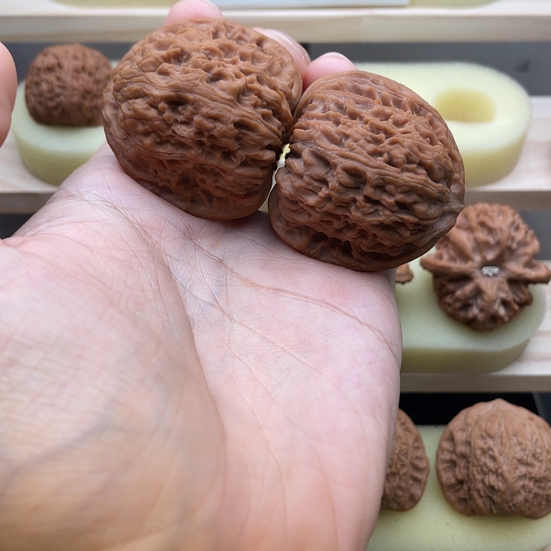 吊坠文玩核桃43全品南疆石