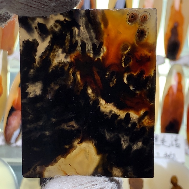 未镶嵌玛瑙/玉髓珠宝半成品113