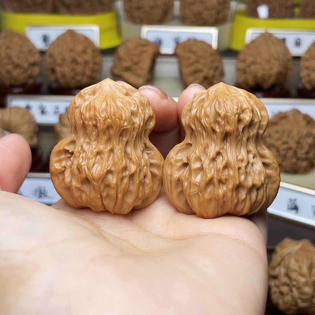 把件文玩核桃葫芦41左右