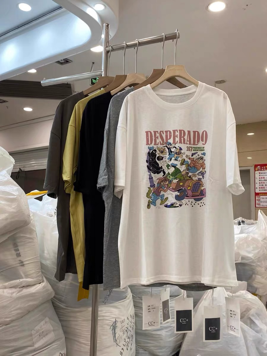 短袖宽松T恤女士夏季35