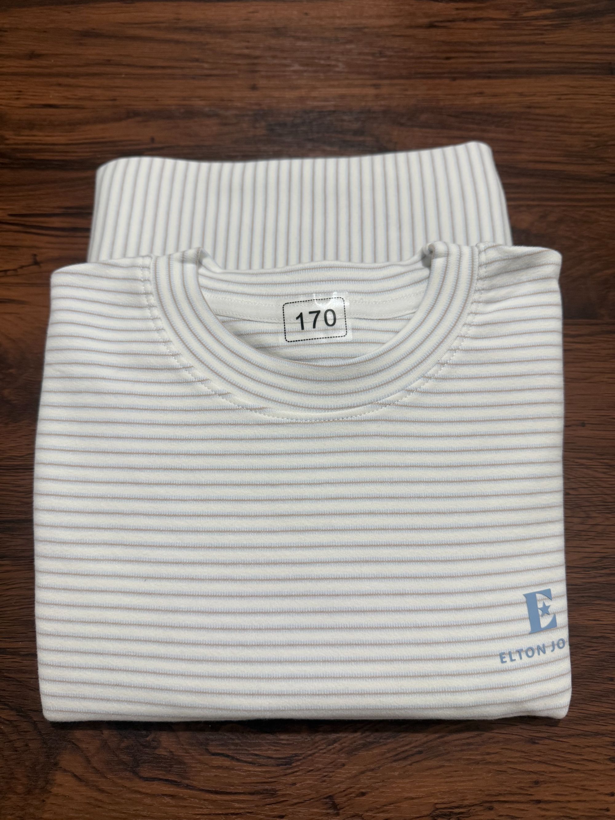 棉花泡泡新款大童磨毛大E条纹300克加厚纯棉秋衣秋裤套装