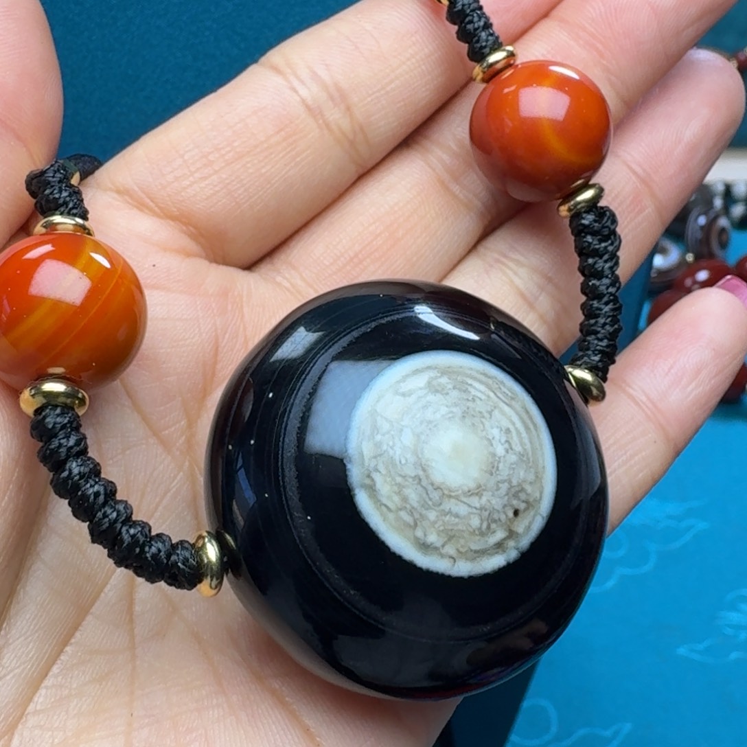 玛瑙/玉髓未镶嵌项链