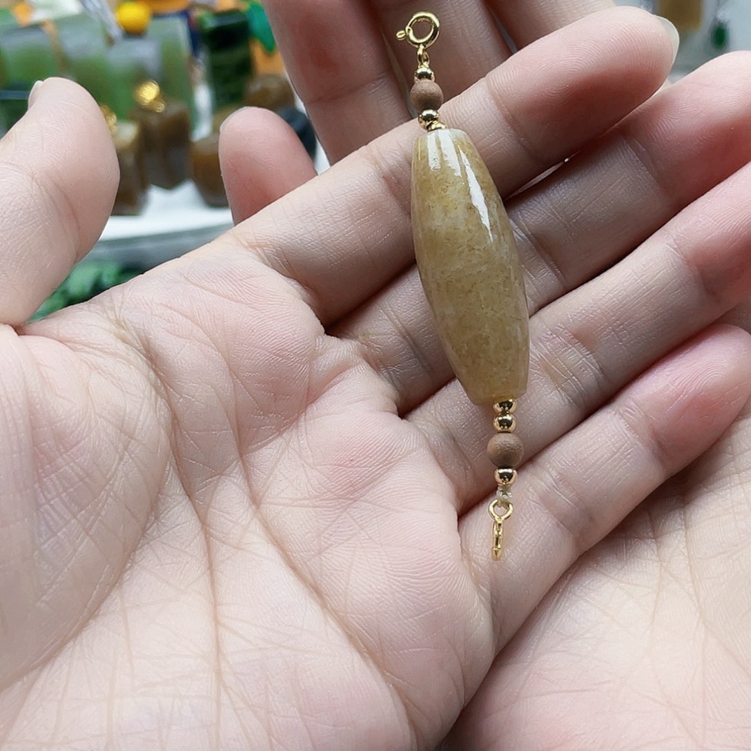 ζ****和田玉未镶嵌吊坠(不含链)