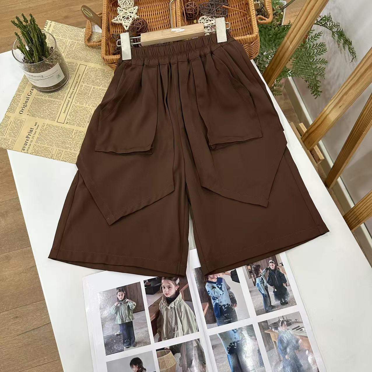 1258  夏季中童裤子  H