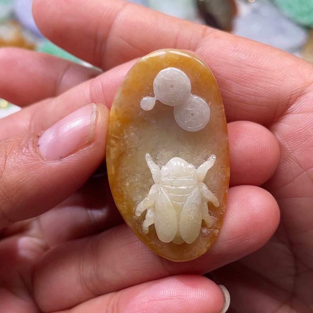 颈饰未镶嵌翡翠翡玉缘翡翠