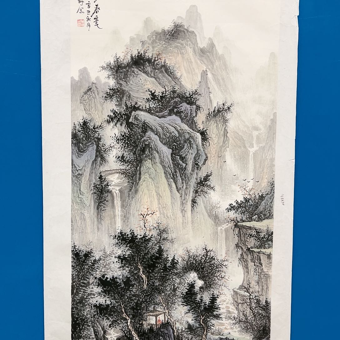 国画苏珊展览原作