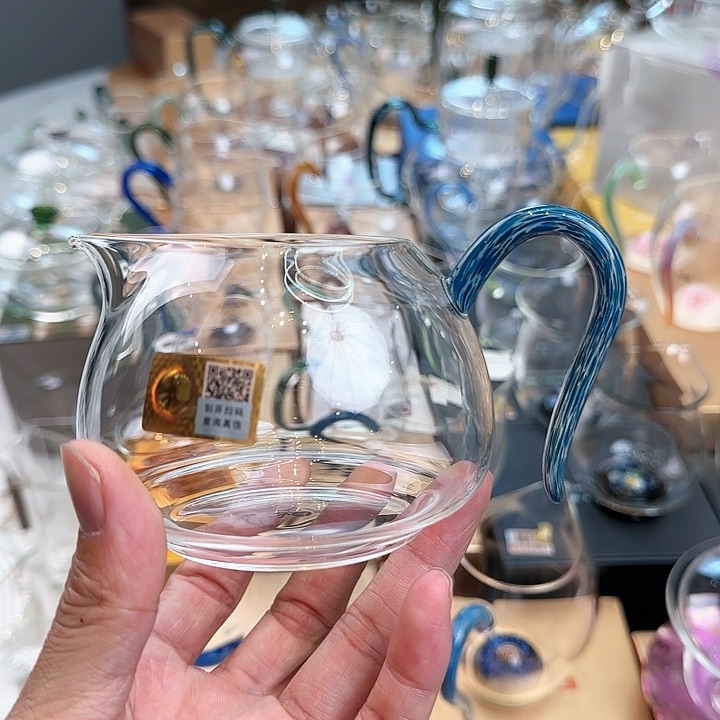 禾器黛蓝淡然公道杯