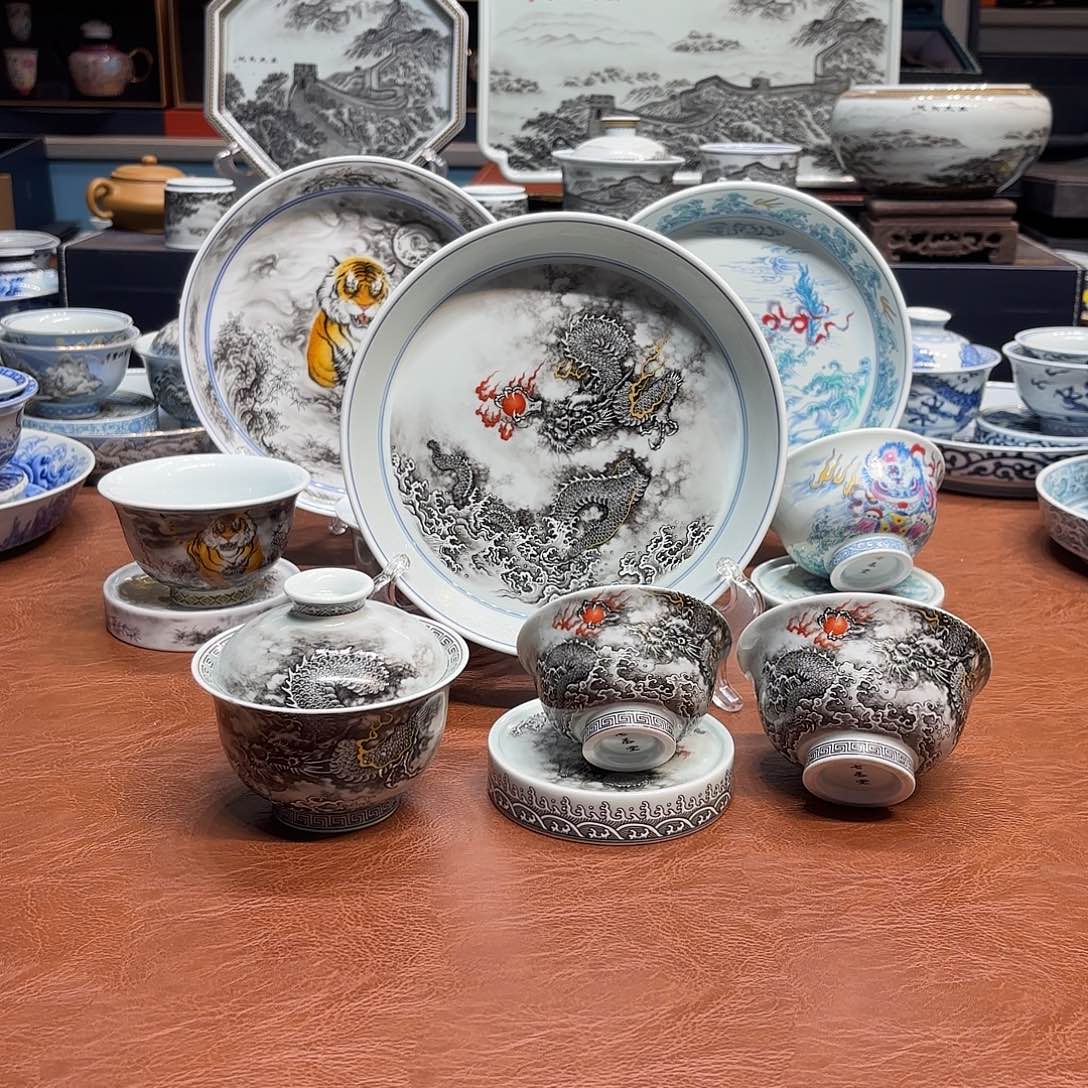 陶杯子景德镇陶瓷艺术