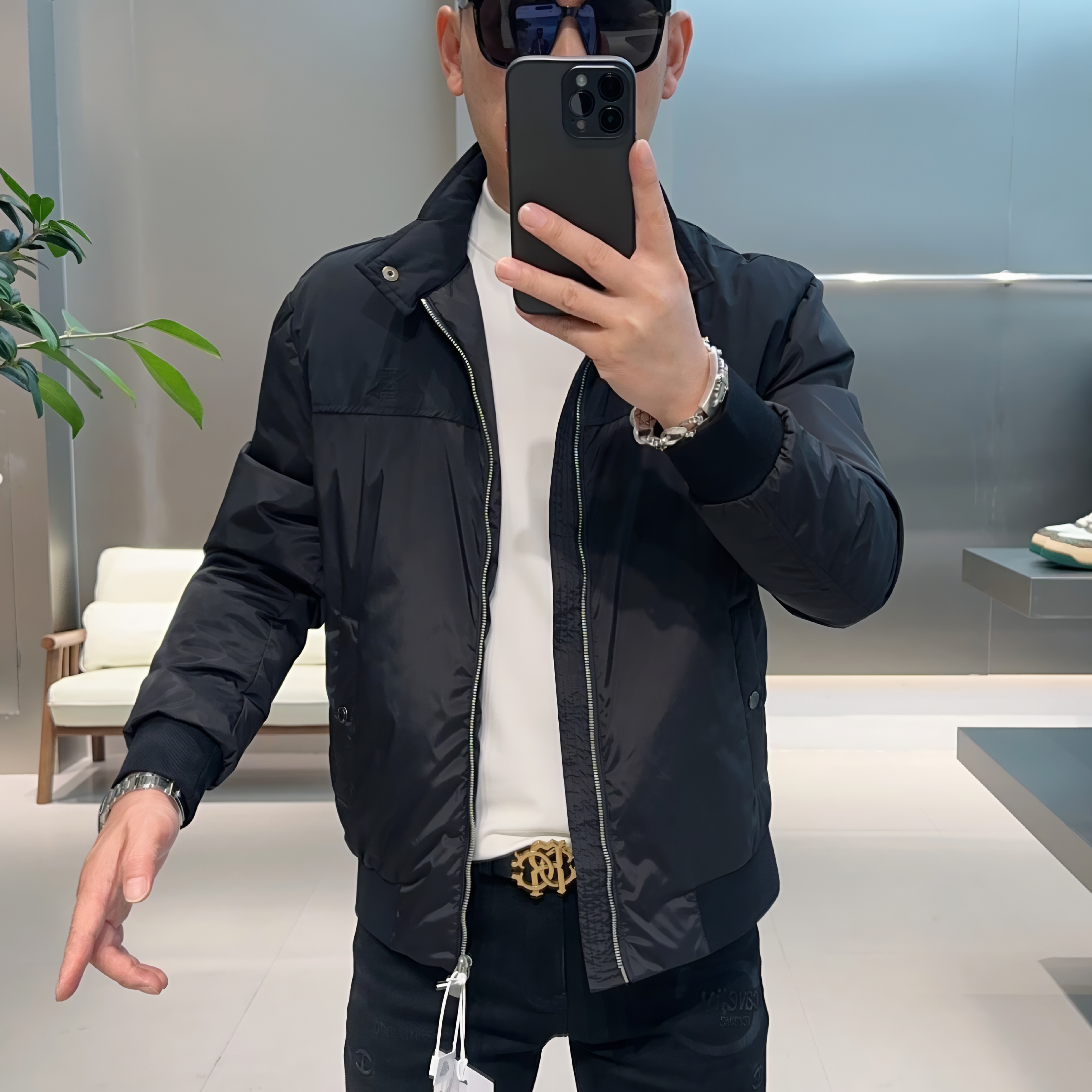 【VG轻奢】冬季高端轻奢时尚立领百搭鹅绒服1868