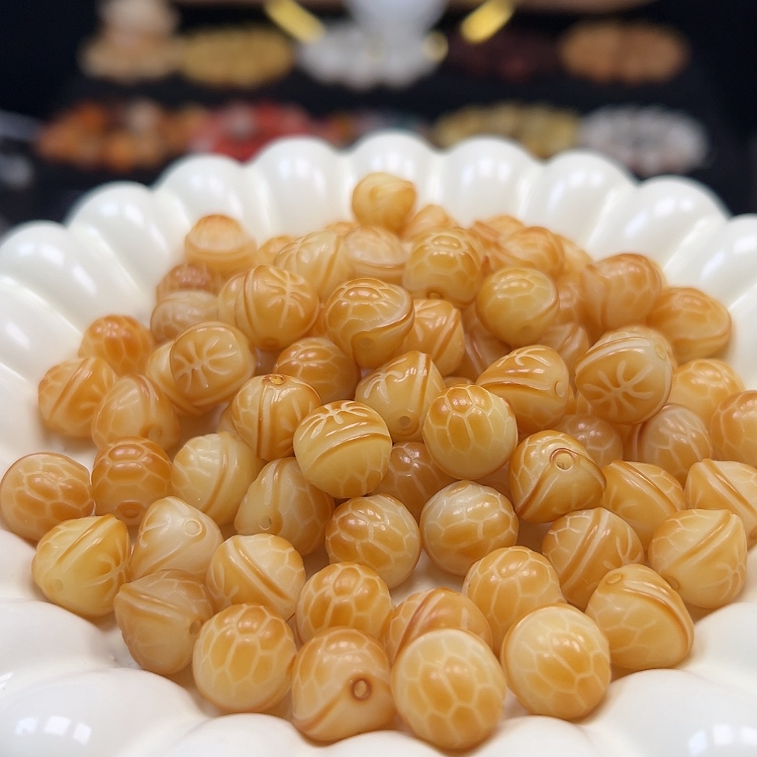 菩提根/象牙果手串卡12炭烧唐心富甲22颗