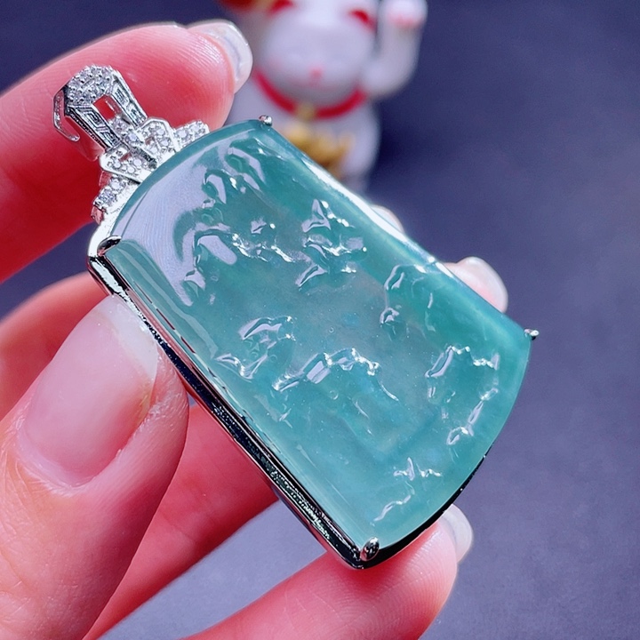 翡翠吊坠(不含链)未镶嵌