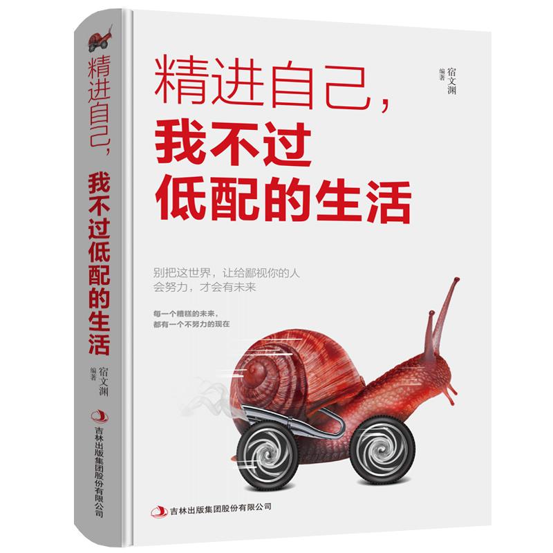 书籍精进自己，我不过低配的生活9787558157769宿文渊