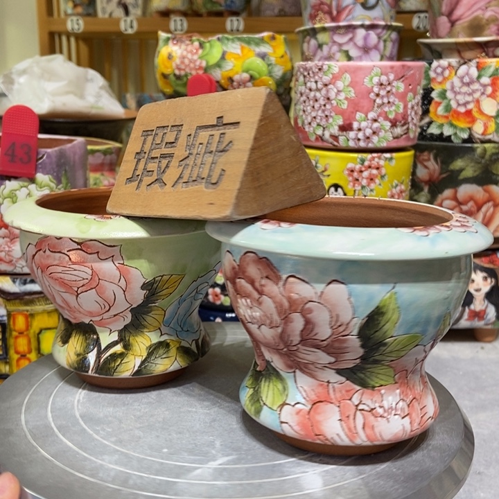 景德镇艺术手绘作品
