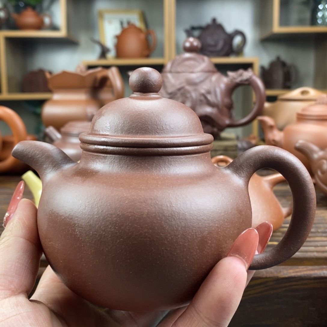 紫砂茶壶蒙**侠原矿紫砂壶