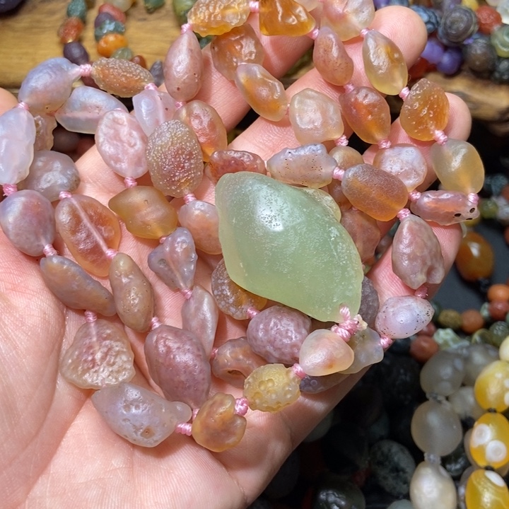 玛瑙/玉髓合金手链