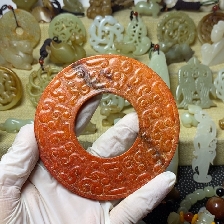 和田玉挂件未镶嵌