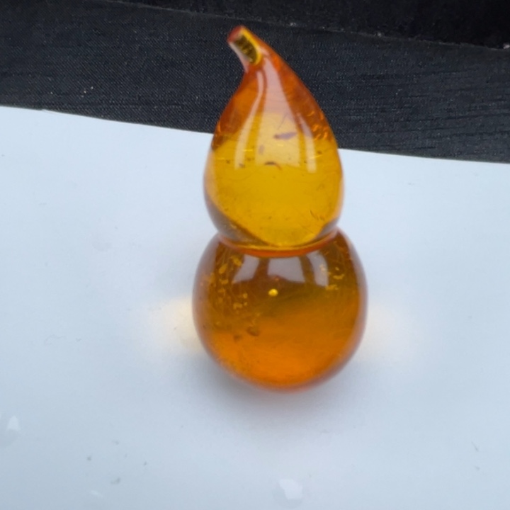 裸石蜜蜡未镶嵌琥珀蜜蜡葫芦