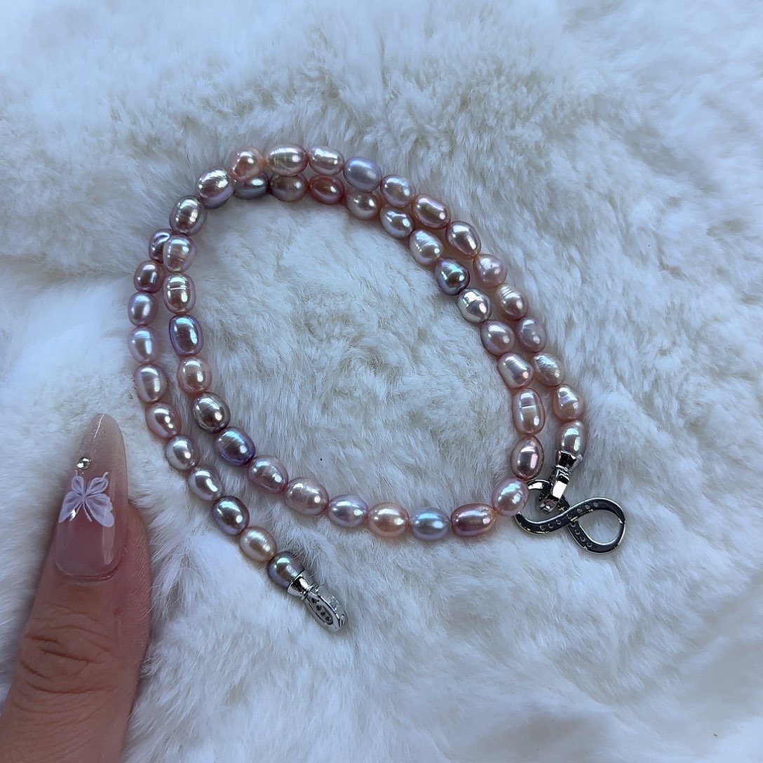 未镶嵌项链定制多样性发货发其一428淡水珍珠