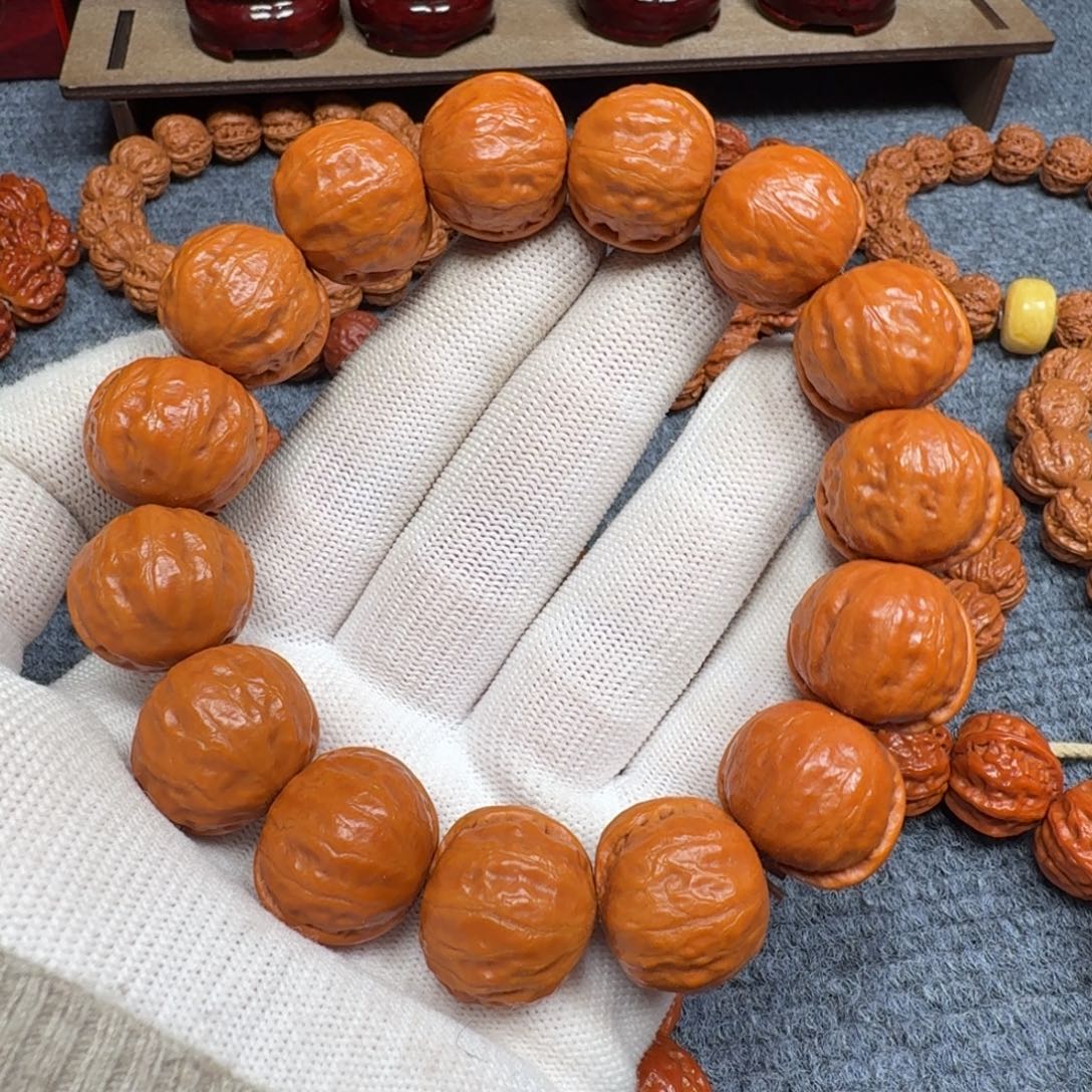 文玩核桃吊坠光头磨盘