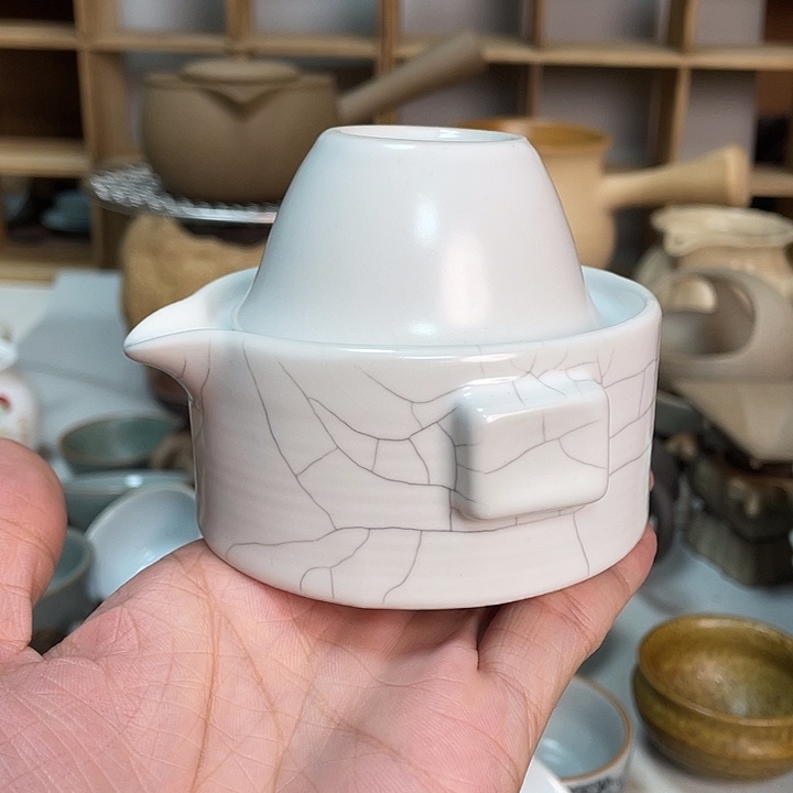 壶老段烧茶器茶具！