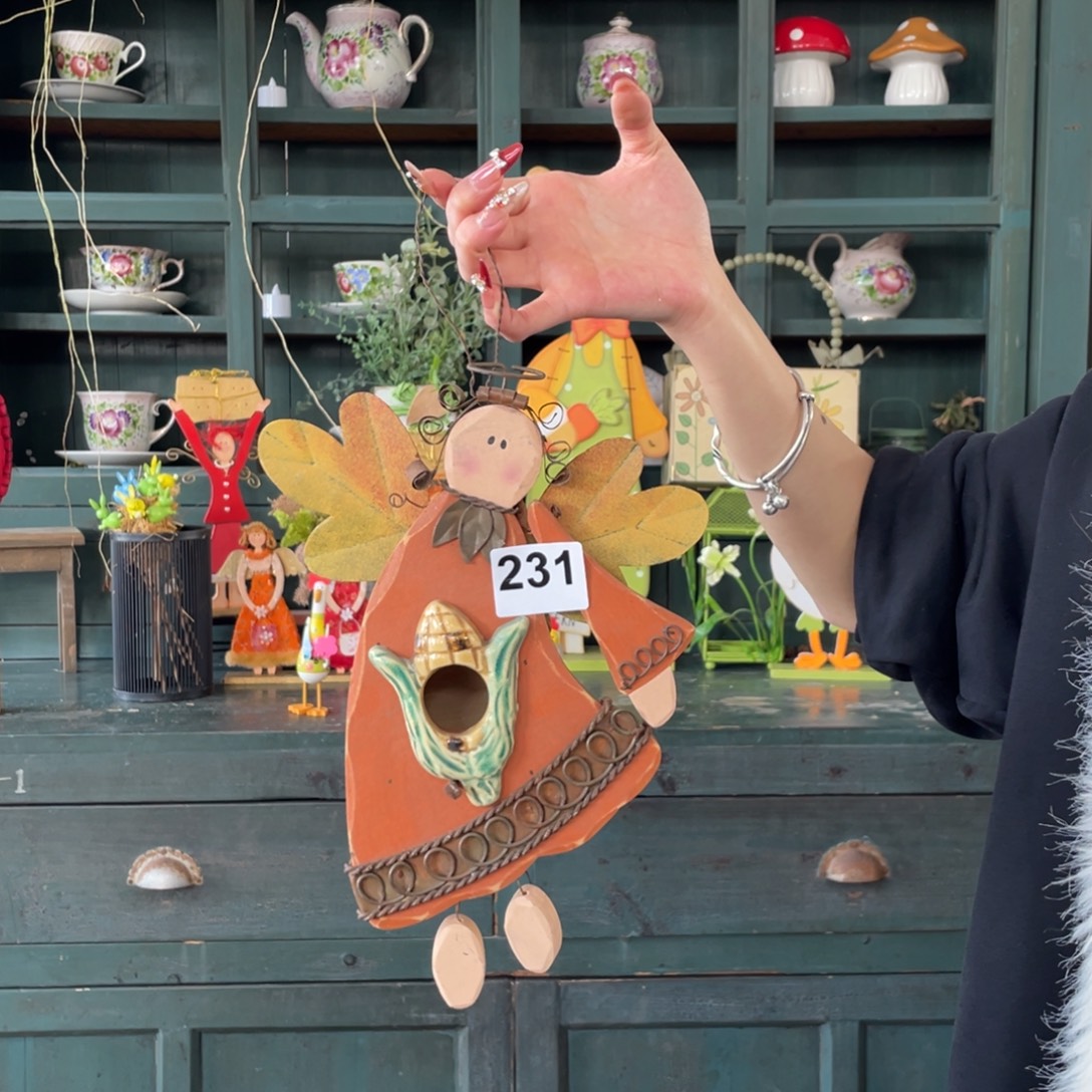 木质圣诞月福老货默认微瑕少手