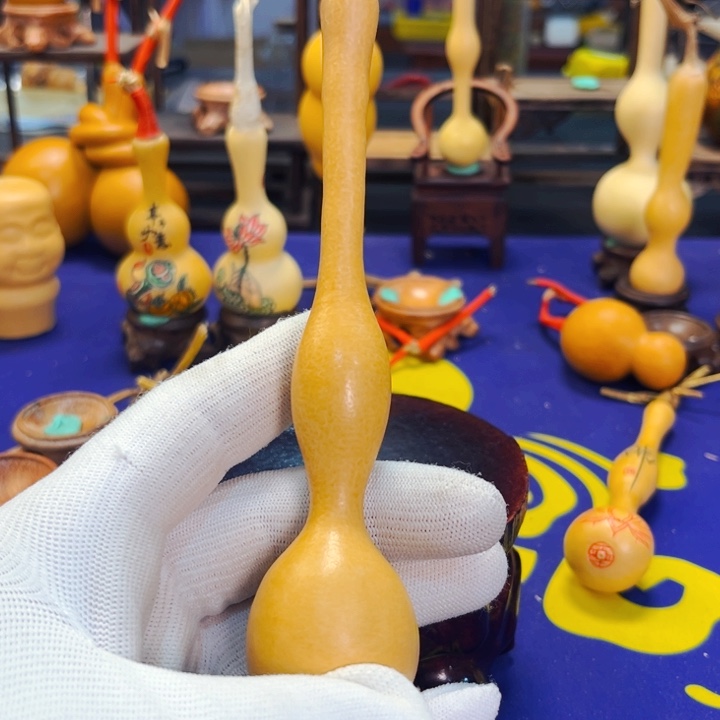 也*盖文玩葫芦杆子葫芦