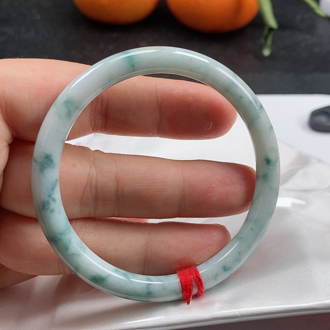 【闪购商品】翡翠手镯（圆镯）未镶嵌244号