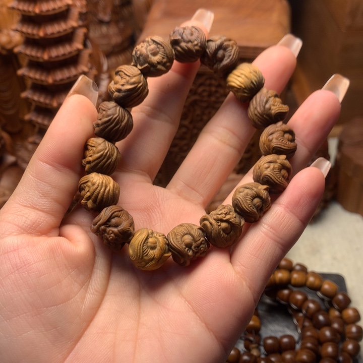 檀香木其他老山檀香手把件