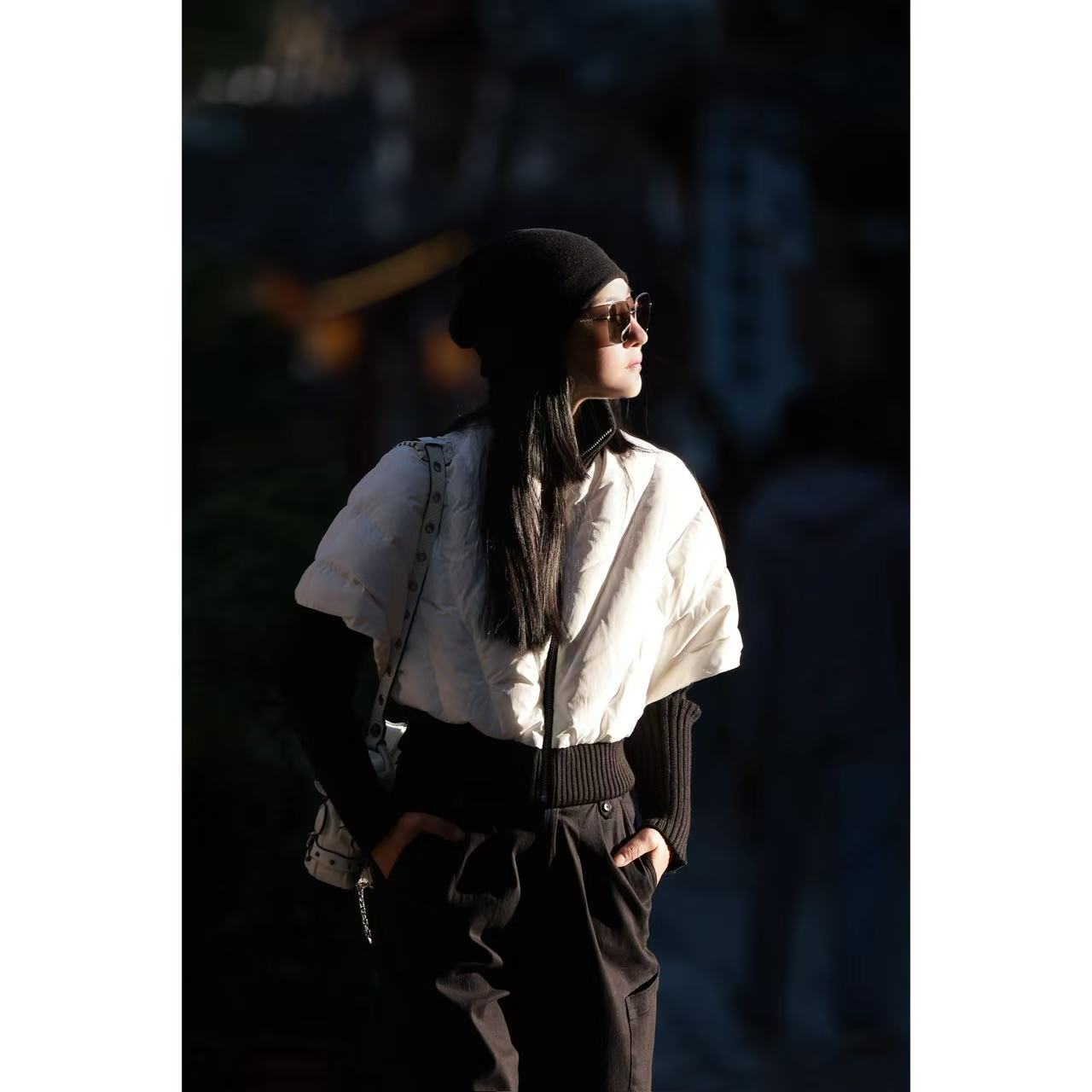 【NATURAL GIFT】高定设计师款鸭绒假两件外套