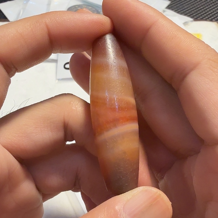 玛瑙/玉髓颈饰合金936