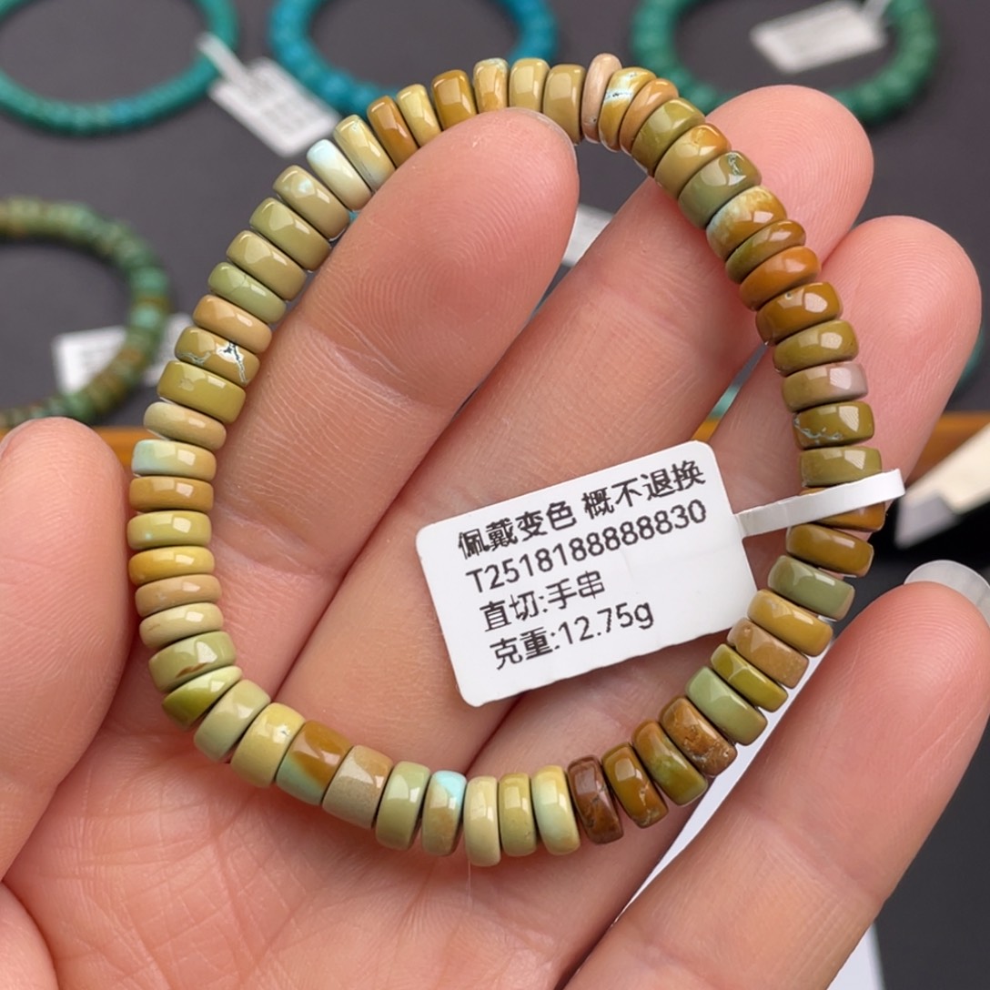 未镶嵌绿松石珠宝奇石