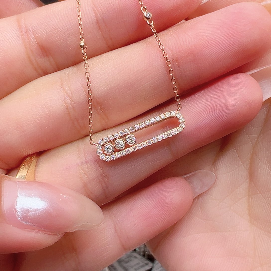 耳饰实验室培育钻石18K金镶嵌